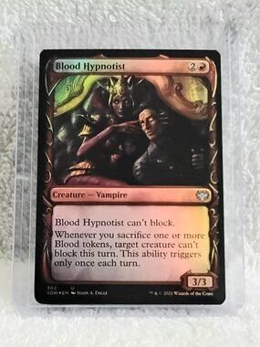 5/$20 Mint 2021 MTG Blood Hypnotist UC Foil Card 302 Deckmaster!!